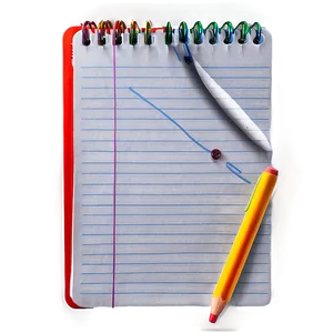 Notebook Paper With Clip Png Ape30 PNG image