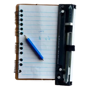 Notebook Paper With Fold Png 14 PNG image