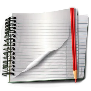 Notebook Paper With Spiral Png Sjj35 PNG image