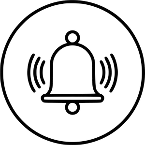 Notification Bell Icon PNG image