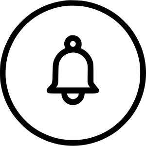 Notification Bell Icon PNG image