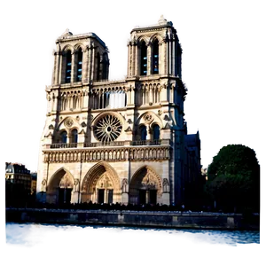 Notre Dame Parisian Icon Png 06252024 PNG image