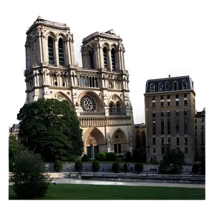 Notre Dame Skyline Png 95 PNG image