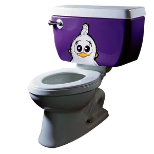 Novelty Character Themed Toilet Png 05042024 PNG image