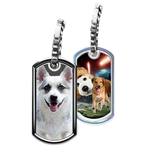 Novelty Dog Tags Png 06212024 PNG image