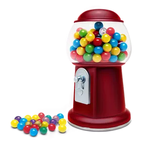 Novelty Gumball Machine PNG 06292024