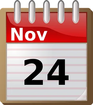 November24 Calendar Icon