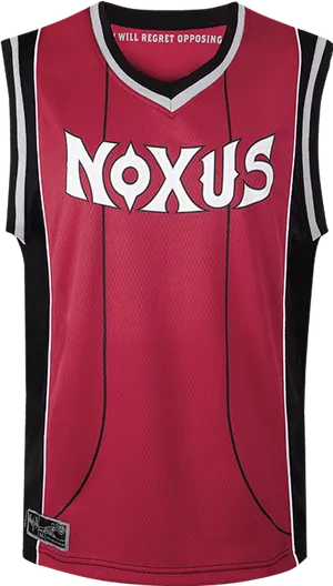 Noxus Basketball Jersey Design PNG image