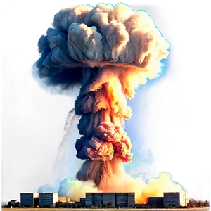 Nuclear Bomb Aftermath PNG Hhg