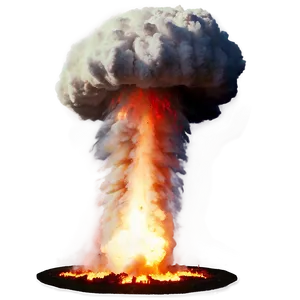 Nuclear Bomb Blast Radius Png 23 PNG image