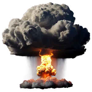 Nuclear Bomb Explosion Cloud Png 05252024 PNG image