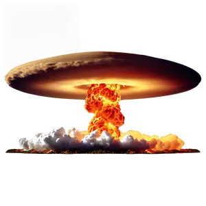 Nuclear Bomb Explosion Simulation PNG Pei51