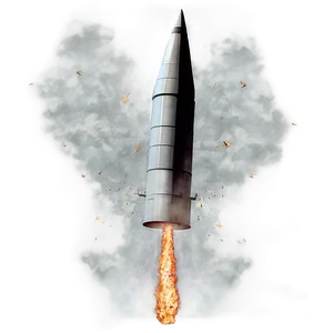 Nuclear Bomb Launch PNG Xxk53 PNG