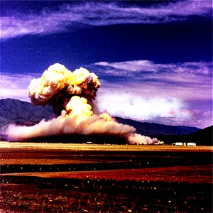 Nuclear Bomb Test Site PNG 31 PNG