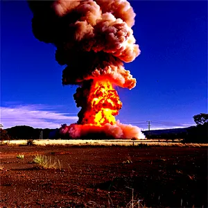 Nuclear Bomb Test Site PNG Yhh44 PNG