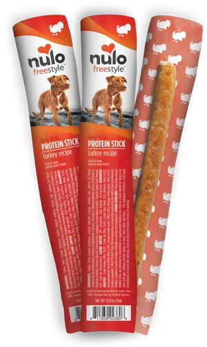 Nulo Freestyle Dog Protein Sticks PNG image