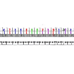 Number Line For Kindergarten PNG 06132024