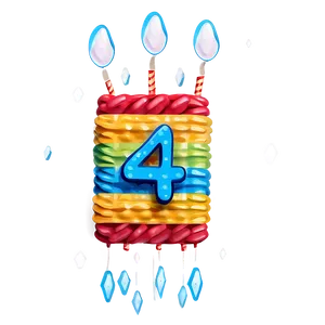 Number Milestone Pinata PNG 06212024