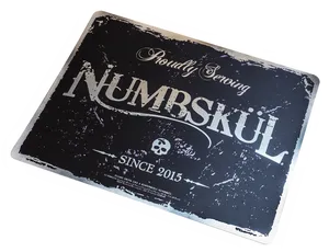 Numbskull Blackboard Design Mat PNG image