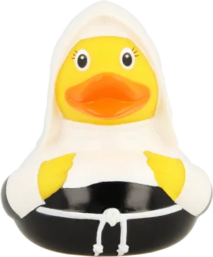 Nun Themed Rubber Duck PNG image