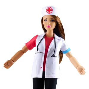 Nurse Hat For Doll PNG Jot1