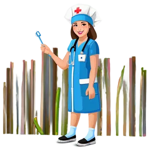 Nurse Hat For Kids PNG Vxh29