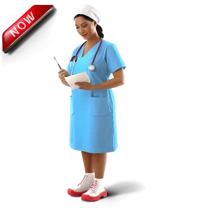 Nurse In Action Png Bmv46 PNG image