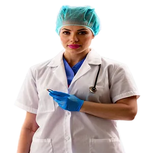 Nurse In Laboratory Png Edw PNG image
