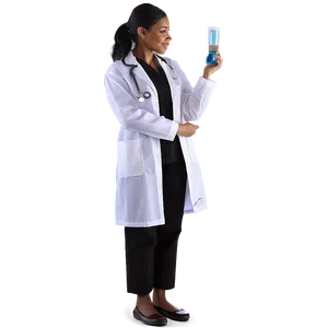 Nurse In Laboratory Png Wrt PNG image