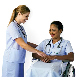 Nurse Providing Support Png 05242024 PNG image