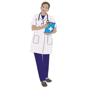 Nurse-to-be Illustration PNG 69