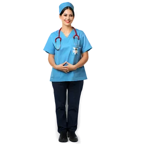 Nurse With Ambulance Png 05242024 PNG image