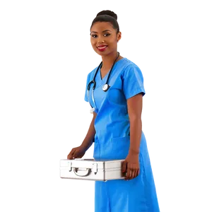 Nurse With First Aid Kit Png Yyc PNG image