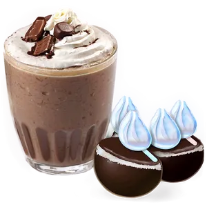 Nutella Milkshake PNG 05242024