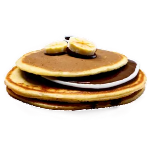 Nutella Pancakes PNG 3