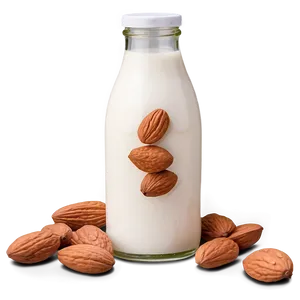 Nutritious Almond Milk Png Uah PNG image