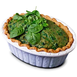 Nutritious Spinach Pie PNG 05232024 PNG