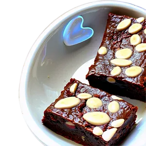 Nutty Pecan Brownie PNG Dty