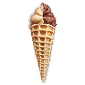 Nutty Waffle Cone Png 46 PNG image