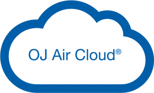 O J Air Cloud Logo PNG image
