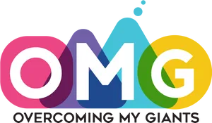 O M G Overcoming My Giants Logo PNG image