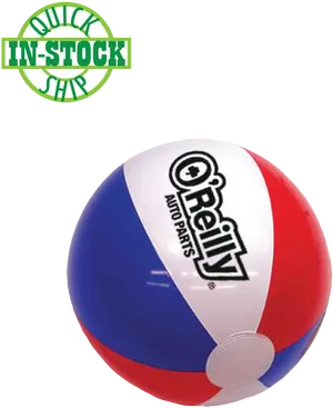 O Reilly Auto Parts Beach Ball Promotion