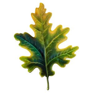 Oak Leaf In Landscape PNG Fbg