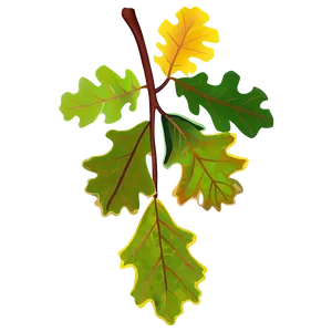 Oak Leaves PNG 05042024