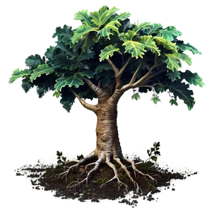 Oak Sapling Growth PNG Qvn PNG