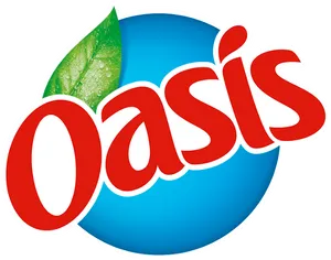 Oasis Logowith Leaf PNG image