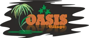 Oasis Village Graphic Logo PNG image