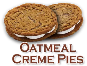 Oatmeal Creme Pies Product Image PNG image