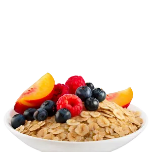 Oatmeal With Fruits Png 05212024 PNG image