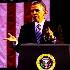Obama Economic Speech Png Rfo PNG image